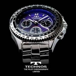 TECHNOS テクノス パイロット・クロノグラフ 限定モデル メンズ 腕時計 T4162SN 送料無料｜robinson