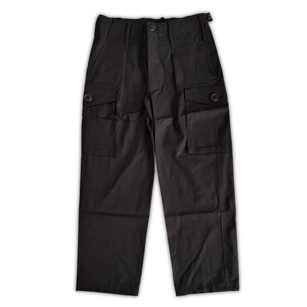 BRITISH ARMY BLACK FIELD TROUSERS　イギリス軍　ブラックフィールドト...