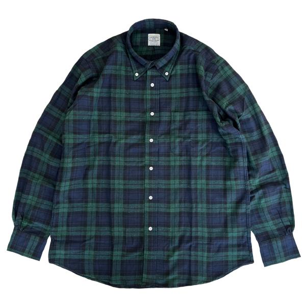 THE BAGGY LT.FLANNEL L/S BD SHIRTS　BLACKWACTH　バギー　...