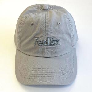 FedEx  Echo Washed CAP　キャップ　フェデックス　グレー　企業｜robles-store