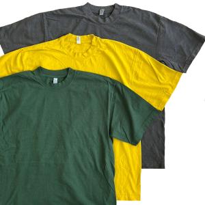 LOS ANGELES APPAREL　6.5oz Garment Dye CREW S/S TEE　　ロサンゼルスアパレル　MADE IN USA Tシャツ｜robles-store