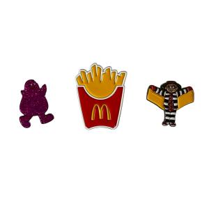 マクドナルド ハンバーグラー　ピンバッジ 送料無料！ ☆ピンズ PINS☆ピンバッジ 【 McDonald's