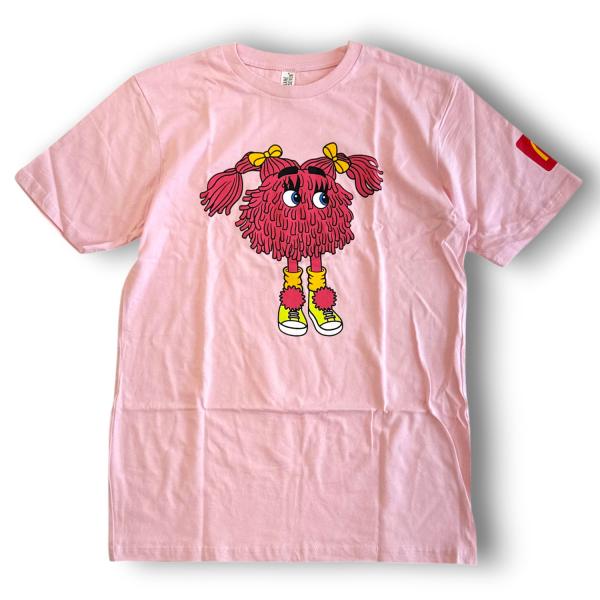 McDonald's　PINK FRY KID TEE　マクドナルド　フライキッド フライガール T...