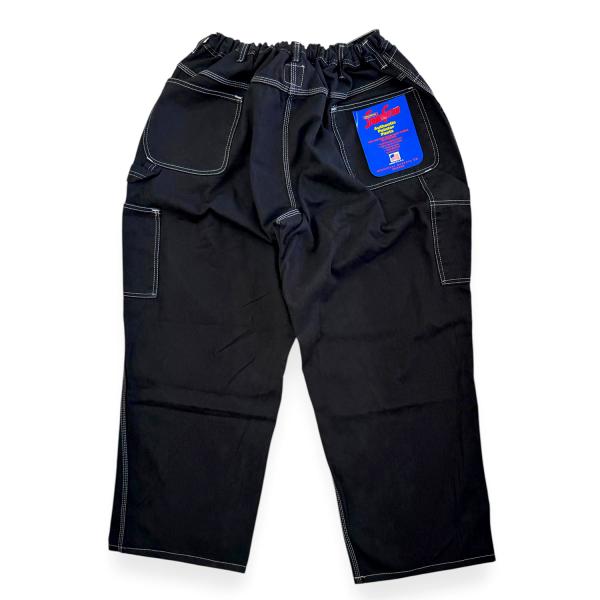 oddment BIG PAINTER DYED BLACK　オッドメント　ペインターパンツ　オーバ...