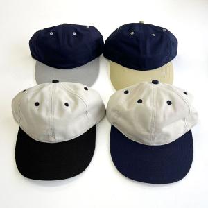 OTTO　6Panel Low Profile　2Tone Cap 　オットー　キャップ　ロープロファイル　2トーン　コットンポリ｜robles-store