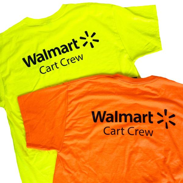 WALMART　CART CREW　NEON TEE　ウォルマート　Tシャツ　企業　オフィシャル