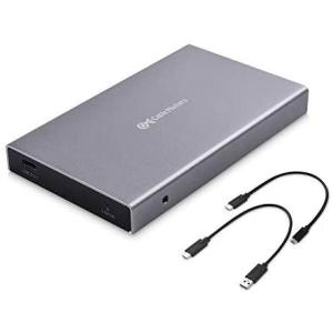 Cable Matters  2.5インチ HDD ケース SSD ケース アルミ製 USB C SATA 3.0 ハードディスク ケース 6Gbps UASP対応 優れた放熱性
