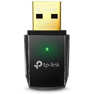 TP-Link WiFi 無線LAN 子機 AC600 433Mbps + 200Mbps Windows/Mac OS 対応 デュアルバンド  Archer T2Uv3