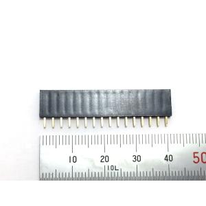 ピンソケット 1×16ピン(16P、メス、金メッキ)の詳細画像2