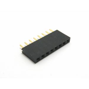 ピンソケット 1×8ピン(8P、メス、金メッキ)の商品画像