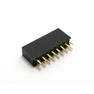 ピンソケット 2×8ピン(16P、メス、金メッキ)の詳細画像1
