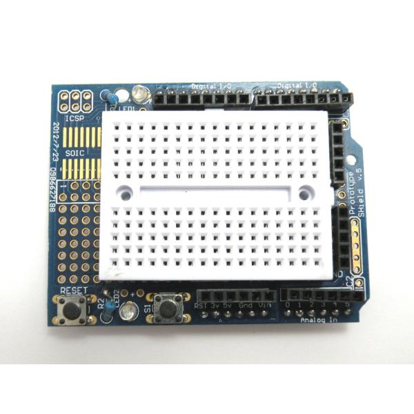 プロトタイプブレッドボードシールド for ArduinoUNO