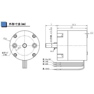 軽量ロータリーエンコーダー(REL18-100BP)の詳細画像1