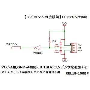 軽量ロータリーエンコーダー(REL18-100BP)の詳細画像2