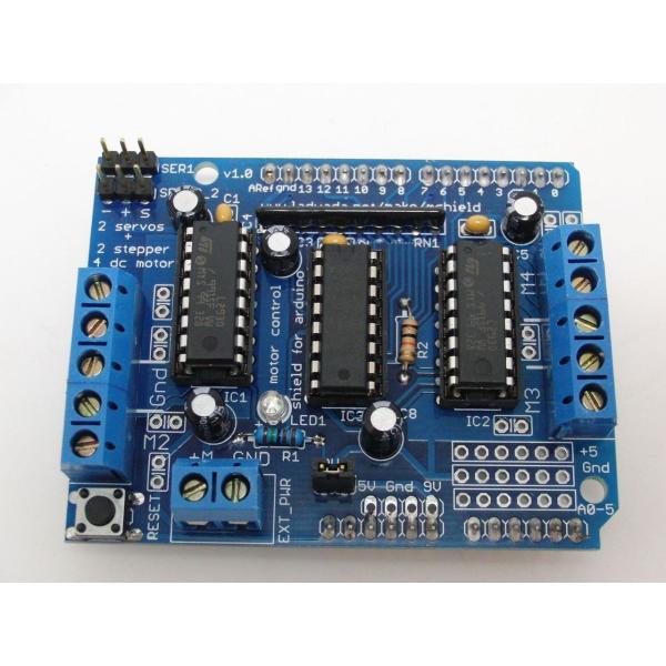 モータードライバシールド(L293D) for Arduino