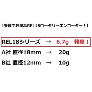 軽量ロータリーエンコーダー(REL18-100AN)の詳細画像3