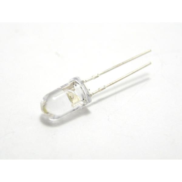 超高輝度白色LED（5mm砲弾型）10個入