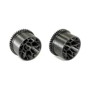 ギヤ付きホイールセット8544（44T, M0.5, 幅8.5mm, 直径20mm） : ロボ