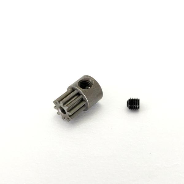 強化スチールピニオンギヤ 10Ｔ 2mm穴　M0.5