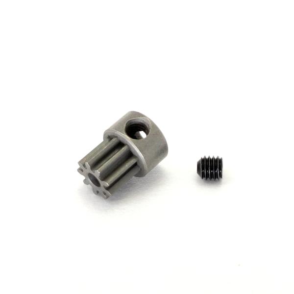 強化スチールピニオンギヤ　9Ｔ 2mm穴　M0.5