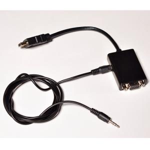 HDMI to VGA変換アダプタ(オーディオ出力付き)｜robotena