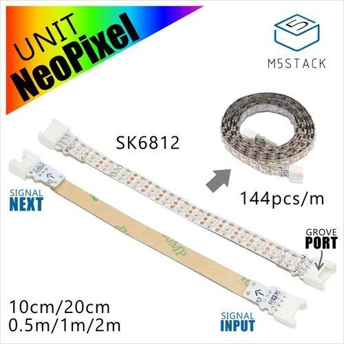 M5Stack用NeoPixel互換 LEDテープ 50 cm