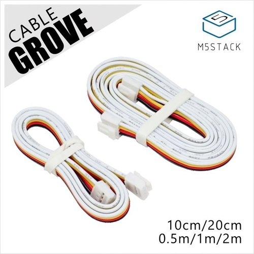 M5Stack用GROVE互換ケーブル 20 cm（5個入り）