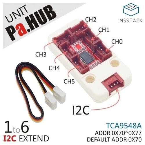 M5Stack用Port A（I2C）拡張ハブユニット