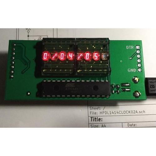 マイクロ16セグ表示デバイス （M5StickC用）