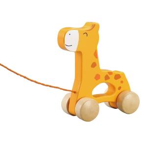 magnet おもちゃ ベビー BABY DUCK CAR YELLOW 0ヶ月 木製 アヒル