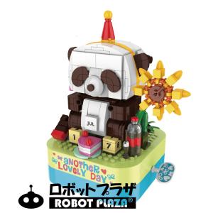 ブロック おもちゃ オルゴール パンダ 誕生日...の詳細画像1