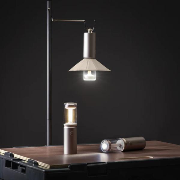 HOTO キャンピングライト 充電式 キャンプライト 小型 軽量 携帯 3つ照明モード ポータブル ...