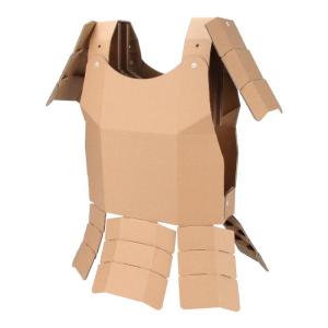 ハコモ hacomo なりきり 鎧 よろい ペーパークラフト 工作キット 子供 おもちゃ 男の子 女の子 誕生日 プレゼント 小学生 知育玩具
