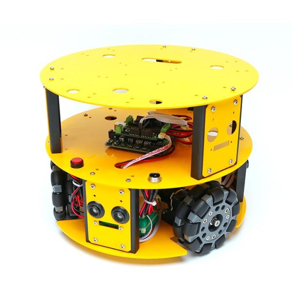 3WD100mmオムニホイールロボット (10013) [台車ロボット・研究開発]