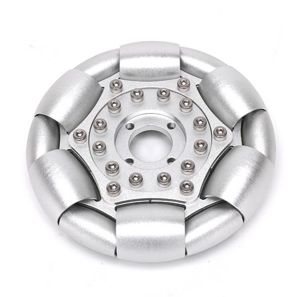 なめらかオムニホイール（Φ127mm）アルミ製 [台車・タイヤ ]