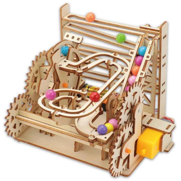 木製電動パラダイスコースタークラフトキット（Item No:058953）【アーテック_Artec】