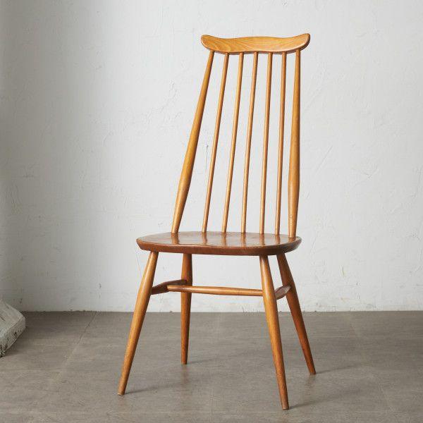 IZ73314N★ERCOL ヴィンテージ ゴールドスミスチェア 英国 アーコール エルム ダイニン...