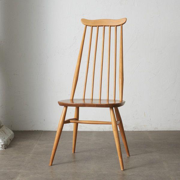 IZ74333N★ERCOL ヴィンテージ ゴールドスミスチェア 英国 アーコール エルム ダイニン...