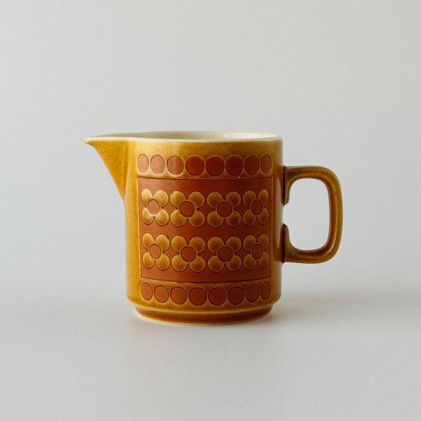 IZ76498J★HORNSEA サフラン ミルクピッチャー 英国 ヴィンテージ ホーンジー SAF...