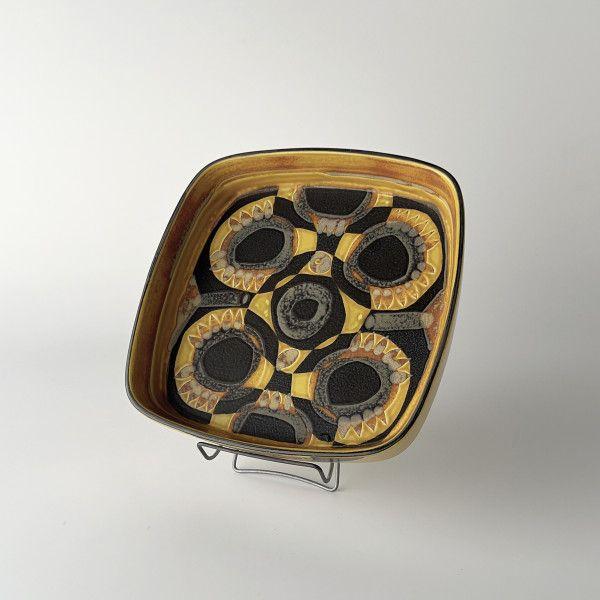 IZ77612F★ロイヤルコペンハーゲン FAJANCE baca スクエア プレート 角皿 Joh...