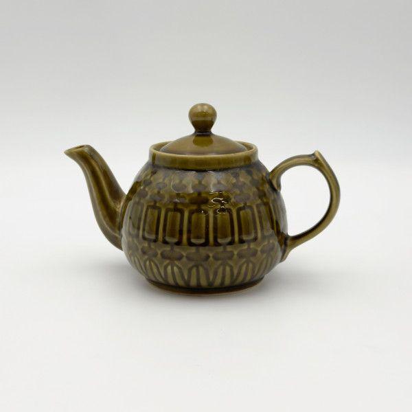 IZ78672T★ヴィンテージ ティーポット 茶器 ポット 食器 ティーポッタリー 陶器  紅茶 ポ...