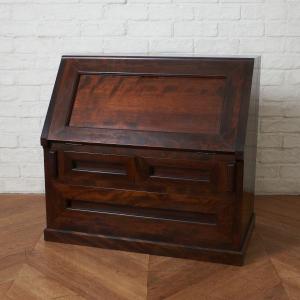 松本民芸家具座ビューローライティング取手座机 再塗装済USED