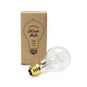 IZ46496S★Edison Bulb “A-Shape” S 40W E26 照明 電球 ペンダ...