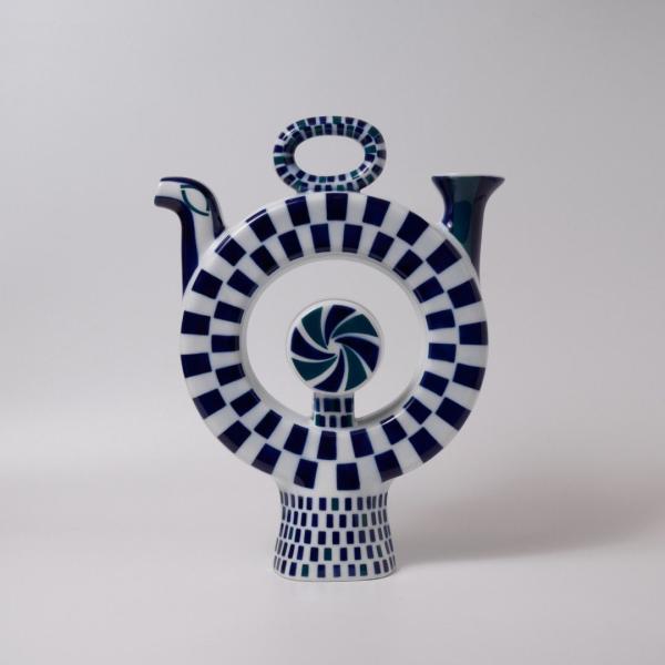 スペイン Sargadelos ジャグ ヴィンテージ フラワーベース 水差し オブジェ 花器 花瓶 ...