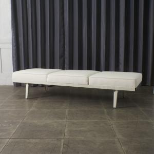 張替済 Herman Miller ネルソン スチール フレーム モジュラー ベンチ ヴィンテージ 3人掛け 椅子 George Nelson ハーマンミラー 99246