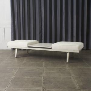 張替済 Herman Miller ネルソン スチール フレーム モジュラー ベンチ ヴィンテージ テーブル George Nelson ハーマンミラー 99251