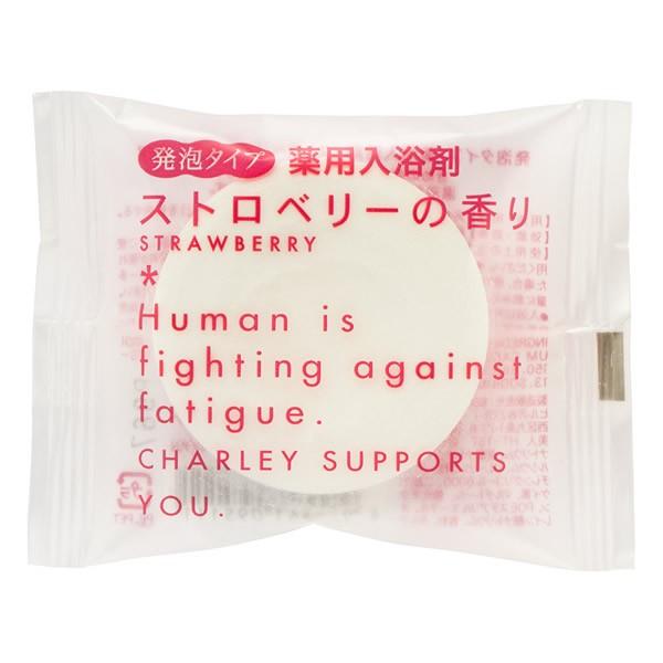 発泡入浴剤／発泡タイプ薬用入浴剤／アワアワ ストロベリー