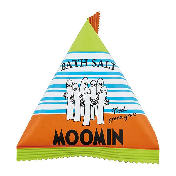 塩の入浴剤／ムーミン バスソルトパック グリーングラス