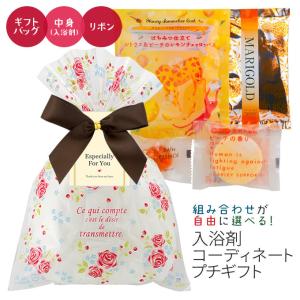 入浴剤プチギフト／コーディネートプチギフト OPPタイプ オレンジ (B)