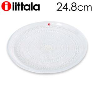 iittala イッタラ Kastehelmi カステヘルミ プレート 24.8cm クリア お皿 ...